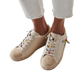 Dolce Vita x Trevor Project Zoe Pride Sandstone Sneaker Shoes Womens 8.5